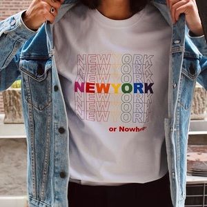 New York or Nowhere Confetti XS NWT sweatshirt